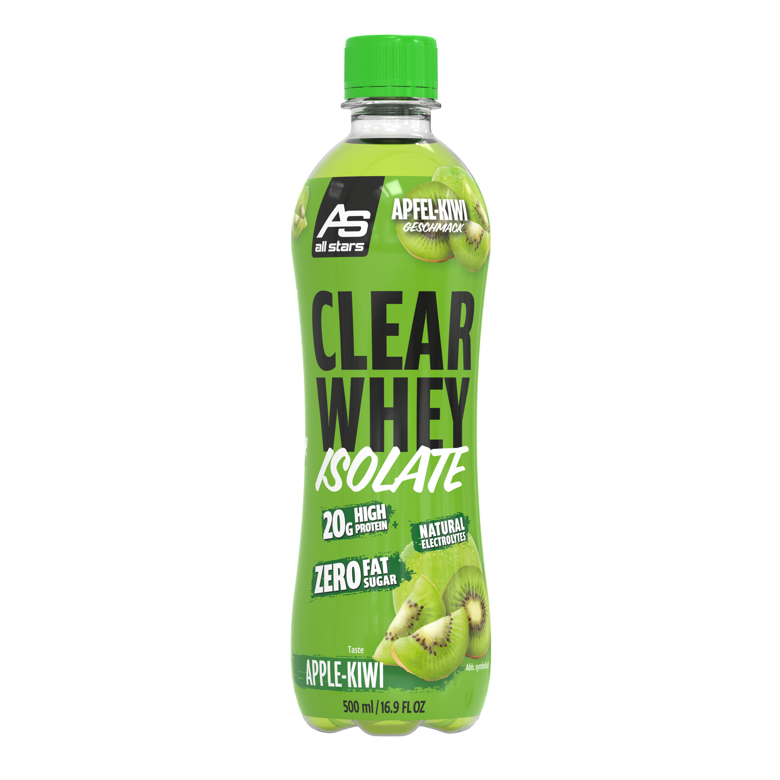 ALL STARS Clear Whey Protein als Fertig Proteinshake fruchtiger erfrischender Geschmack